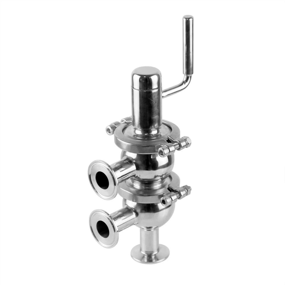 Manual Double Seat Divert and Shut Off Valve