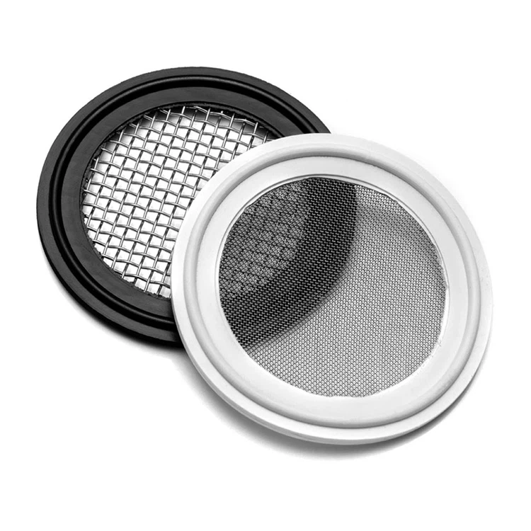 Tri Clamp Gasket with Screen Mesh