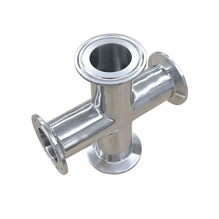 DIN Tri-clamp Cross 2 DIN Tri-clamp Cross - 图片 2